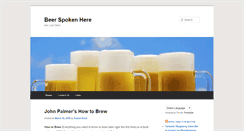 Desktop Screenshot of beerspokenhere.com